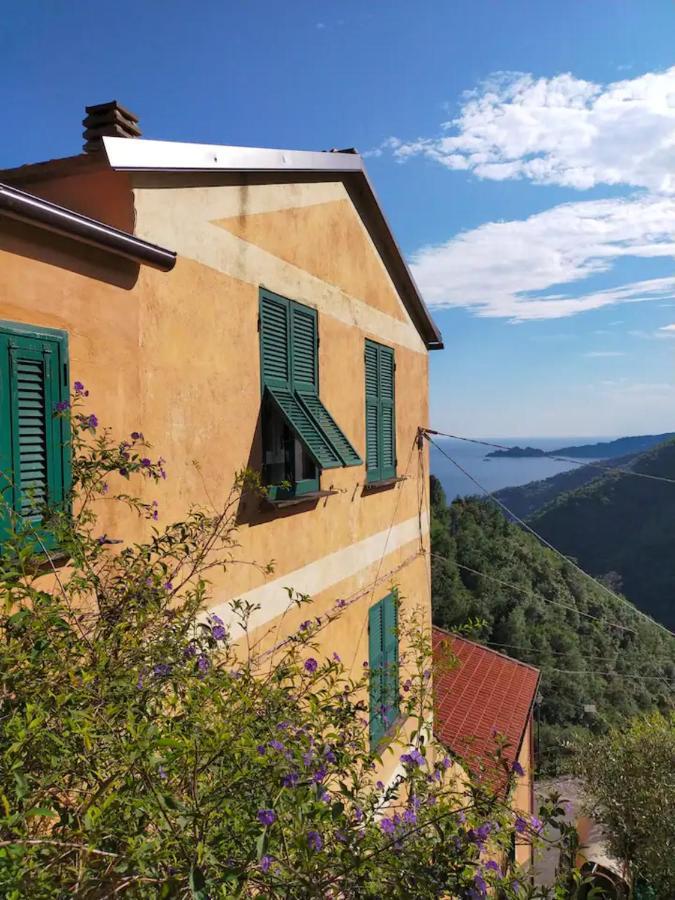 Cottage Con Vista Mare Дзоальи Экстерьер фото
